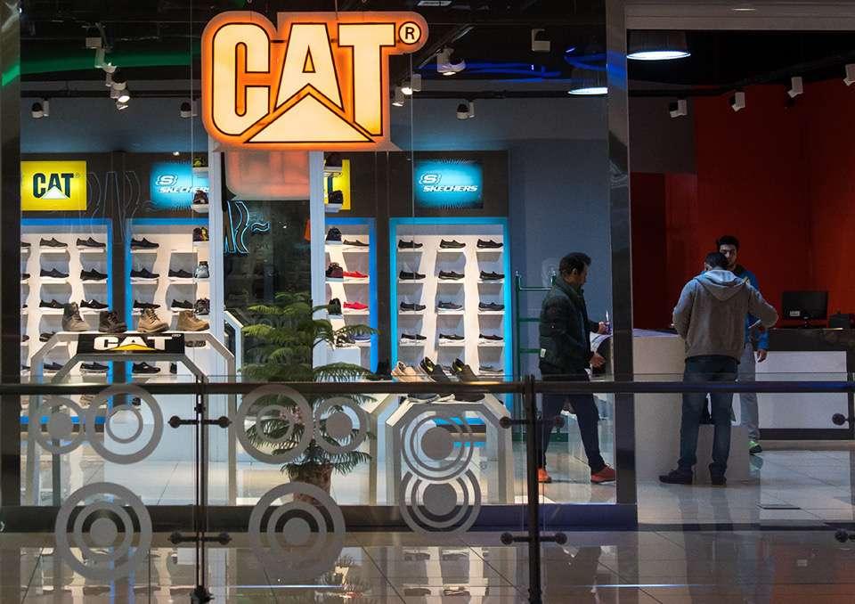 A CAT store in Isfahan. American brands are already in business in Iran.