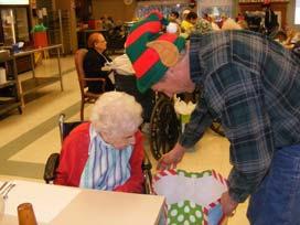 and grateful that Santa for Seniors donate their