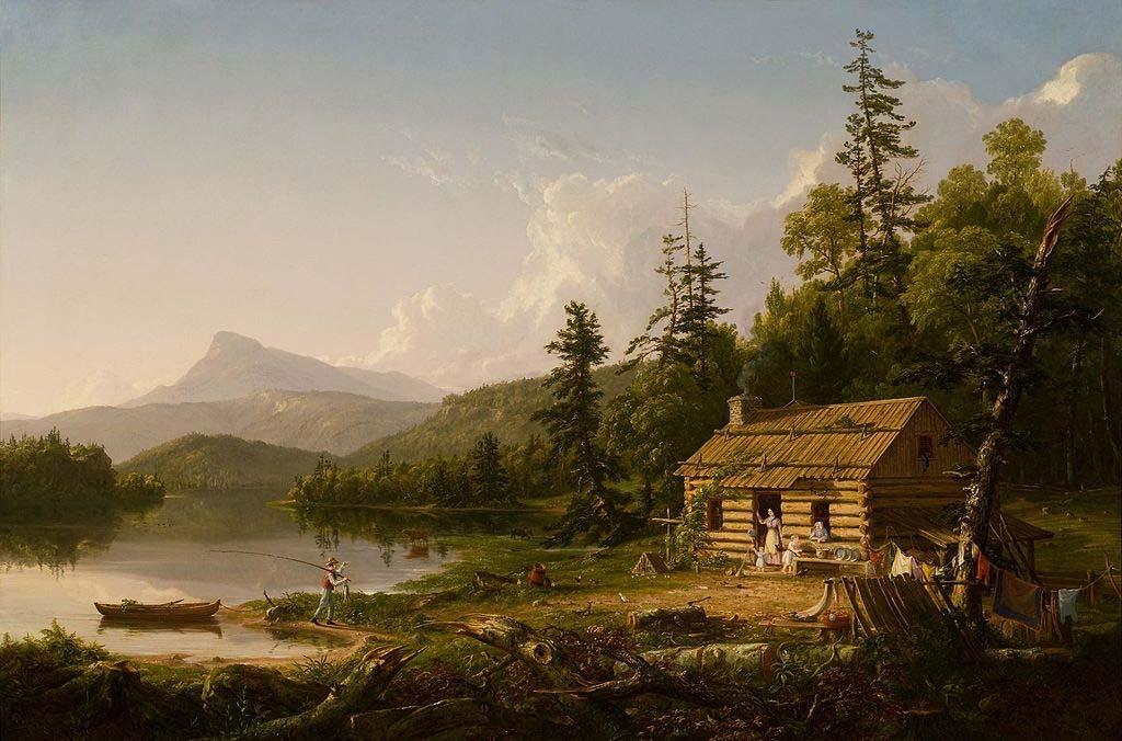 History of the United States to the Civil War Era Thomas Cole, Home in the Woods, 1847.