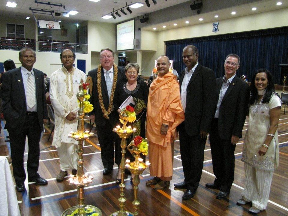 BRISBANE CENTRE Daily activities: Morning worship, evening ārati, bhajans, and readings from The Gospel of Sri Ramakrishna are the regular activities of the Centre at 181 Burbong Street, Chapel Hill,
