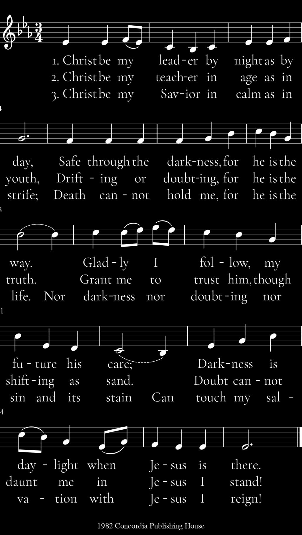 Hymn LSB 861 (MFH 92)