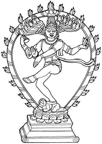 SHIVA SYMBOLISM - By Rishabh Bhattacharya (Grade 6) Lord Nataraja is a peaceful and loving God.