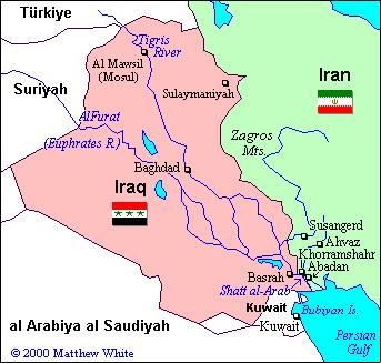 1980-88 War between Iran and Iraq. The U.S. supported Iraq.