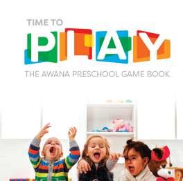 8 New Product Spotlight BIBLE STUDY Preschool Game Book Fun has always been a