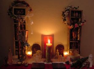 The altar is one of the Tantric practitioner s most important tools. It is a place upon which to focus your energy and intentions and invoke the divine feminine or the divine masculine energies.