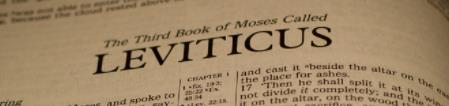 Written By When Moses 1400 B.C. The book of laws concerning morality, cleanliness, food, etc.