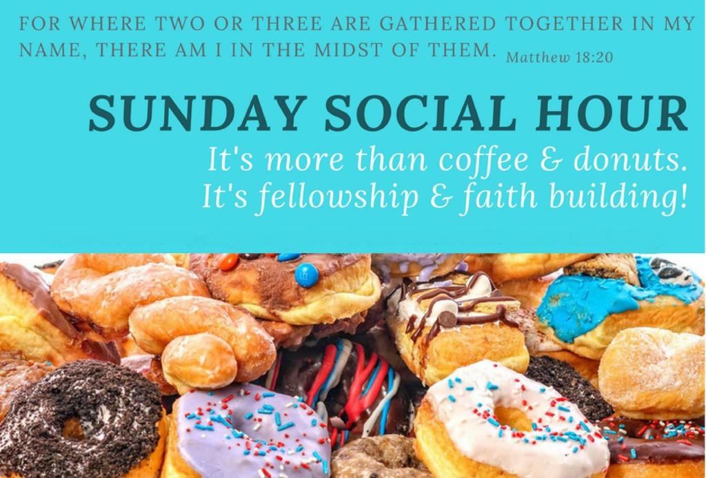 and managing rental of the social hall. Everyone enjoys the wonderful fellowship and tasty treats that bring us together every Sunday socially after the Divine Liturgy.