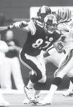 Raiders (1995-96) Buffalo (1997) New Orleans (1997-2000) Indianapolis (2001) Mike Zandofsky Dave Hoffmann, lb Pittsburgh (1993) Ron Holmes, de Tampa Bay (1985-88) Denver (1989-92) Jay Hornbeak, db