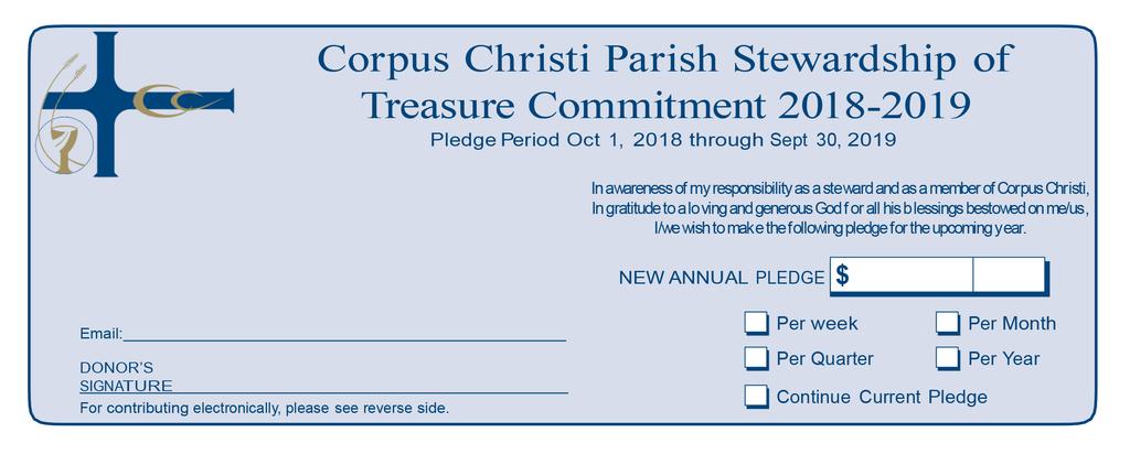 Stewardship Treasure Worksheet Use the forms below to begin the process of sharing your treasure through Stewardship 2019.