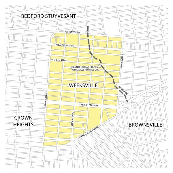 DOCUMENT 1b: Weeksville Brooklyn Map. Digital Image.