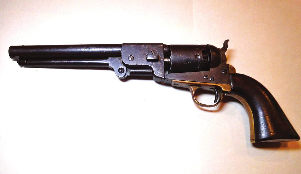 that since few revolvers were produced in Columbus (the 75 pistols mentioned in the November 1862 correspondence), the total Leech and Rigdon production must have been around 1,500 revolvers the