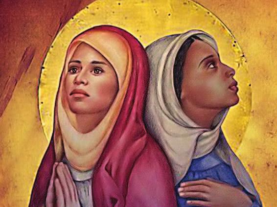 March 7 STS. PERPETUA & FELICITY MARTYRS (D. 203) During a persecution in North Africa, several catechumens were arrested.