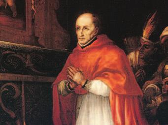 March 23 ST. TURIBIUS OF MOGROVEJO BISHOP (1538 1606) Born in Spain, he was a professor of law in Salamanca and chief judge in the Inquisition of Granada.