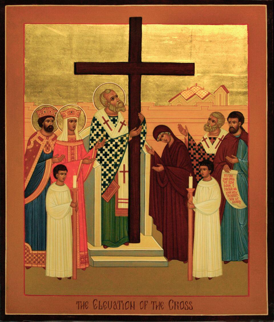 Elevation of the Holy Cross September 14 St. Helena, the mother of St. Constantine, wanted to find the true cross of Christ.