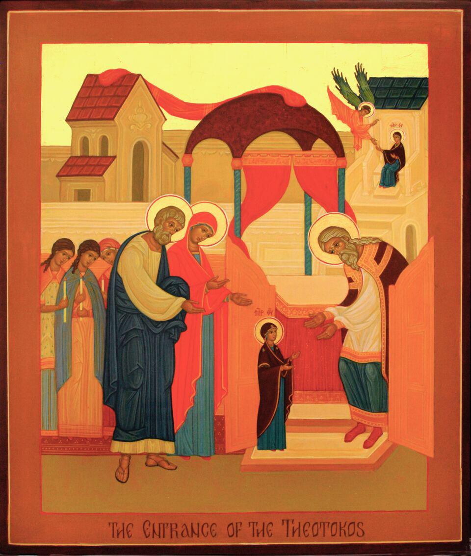 Presentation of the Theotokos November 21 God had chosen Mary to be the Mother of God. However, she needed to prepare.