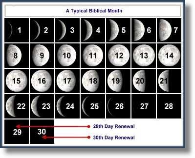 the significance of the First Crescent Moon in helping to set-apart the beginning of the Biblical year and months.