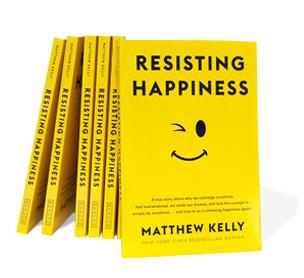 To place your order, visit DynamicCatholic.com/christmasbooks or call our Mission Team at 859 980-7900. WHY RESISTING HAPPINESS?