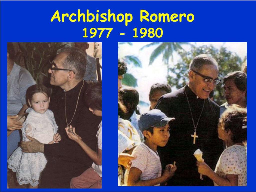 All grades: 1977-1980 During the three years that he was Archbishop, Saint Romero 'denounced' the war and the bad and violent things that people in power were doing to