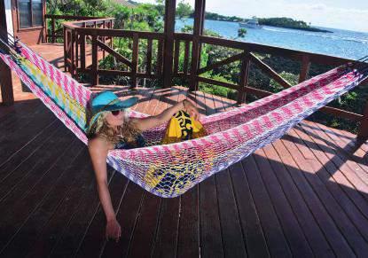 than a hammock and soothing sea breezes.