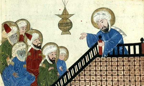 Muhammad 1. born around 570 AD 2. became a trader, married his boss 3.