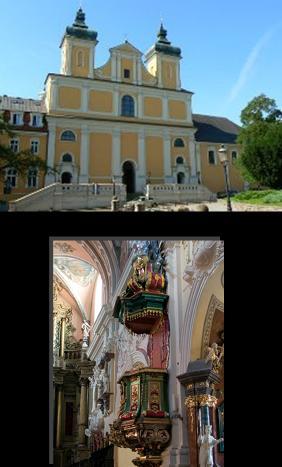 Franciscan Church This late Baroque church was built in 1674-1728 to the project of Poznań architect Jan Koński, its interior featuring numerous sculptures as well as paintings on walls, vaults, and