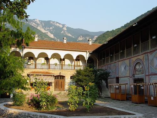 During Second Bulgarian Kingdom Bachkovski Monastery was patronized by Bulgarian tsar Ivan Alexander. Unfortunately the only part of the original monastery that survived to out days.
