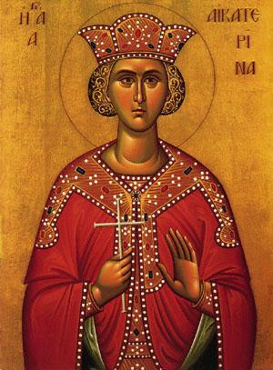 Katherine the Great Martyr of Alexandria November 25 Saint Catherine, who was from Alexandria, was the daughter of Constas (or Cestus).
