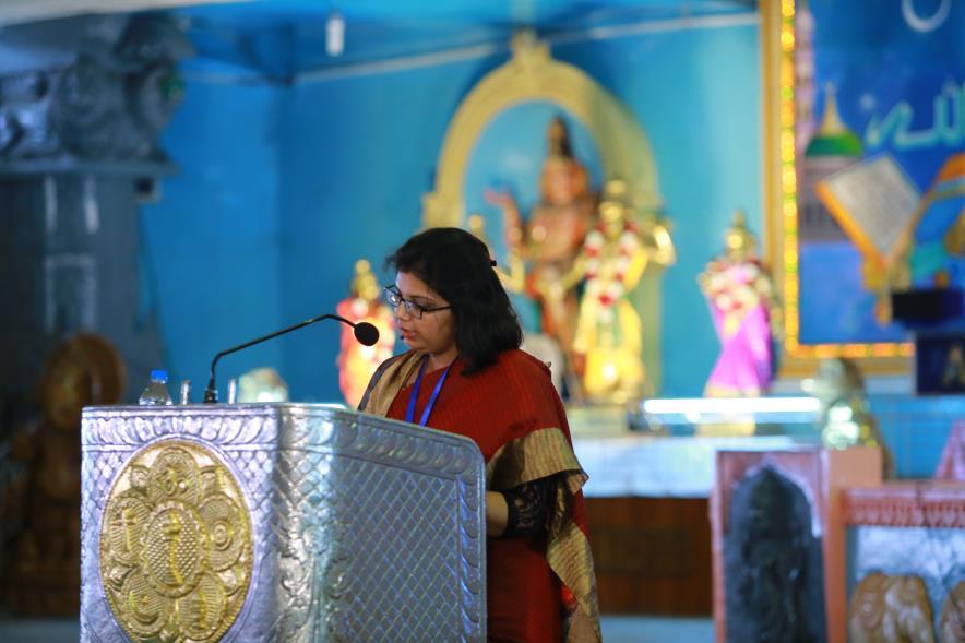 Dr. Ruchi Gupta, a Psychiatrist from Punjab, addressed the gathering on how the Granary of India, has turned into a hub of narcotic addiction and drug abuse.
