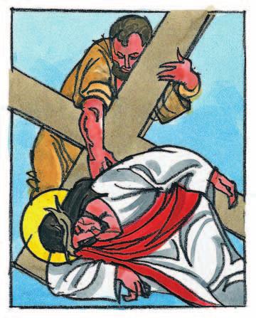 Jesus Falls a Third Time THE NINTH STATION The law of gravity has been stated in these very simple words: What goes up must come down.