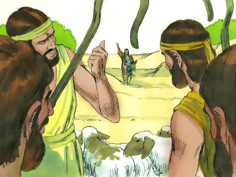 Lesson 12: Joseph is sold by his brothers into Egypt Gen 37; 39v1-2 12-1 Which son did Jacob love the most? Joseph. 12-2 What did Jacob give Joseph to wear?