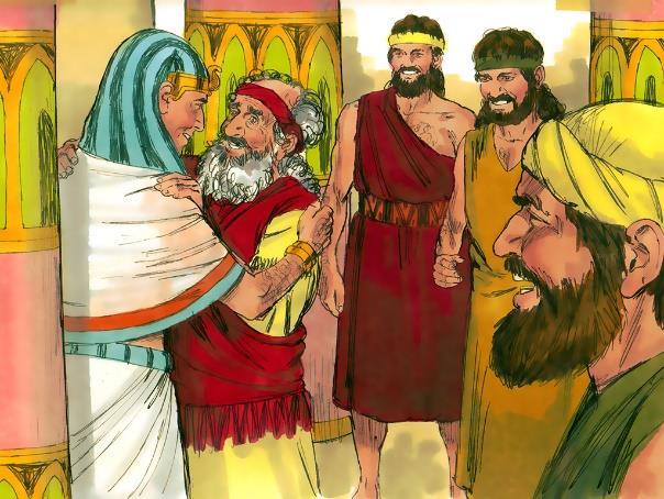 Lesson 15: Joseph s Brothers come to Egypt again Gen 43 45v8 15-1 Who did the brothers have to take back with them to Egypt? Benjamin (their youngest brother).