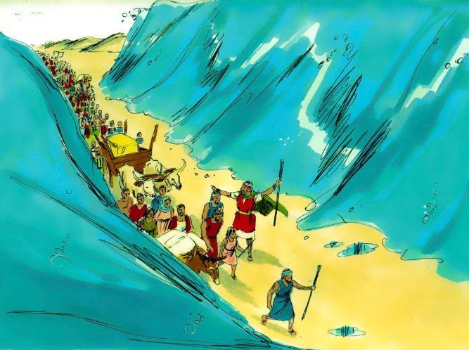 Pharaoh & his men said What have we done we have let our slaves go! So they prepared their chariots & chased after Israel. 21-3** a) How did the children of Israel cross the Red Sea?