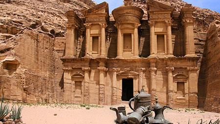 5 Day 4-Night Jordan Extension Explore more of this amazing region. Extend your adventure with a 4-night Jordan Extension. Tour the incredible stone-carved city of Petra.