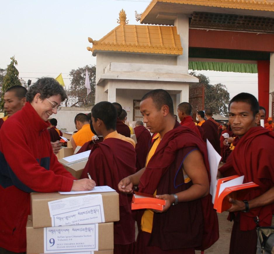 e books and art distributed at Bodh Gaya are changing many Tibetans lives.