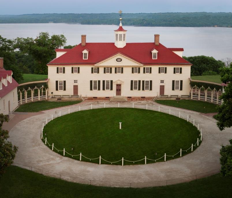 Scott Moody also visited Mount Vernon (large Virginia plantation of General and President George Washington)