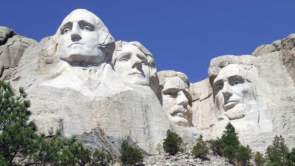 The New Mount Rushmore Mount Rushmore has become one of the most famous symbols of America. It has been interpreted in a variety of ways since it was built.
