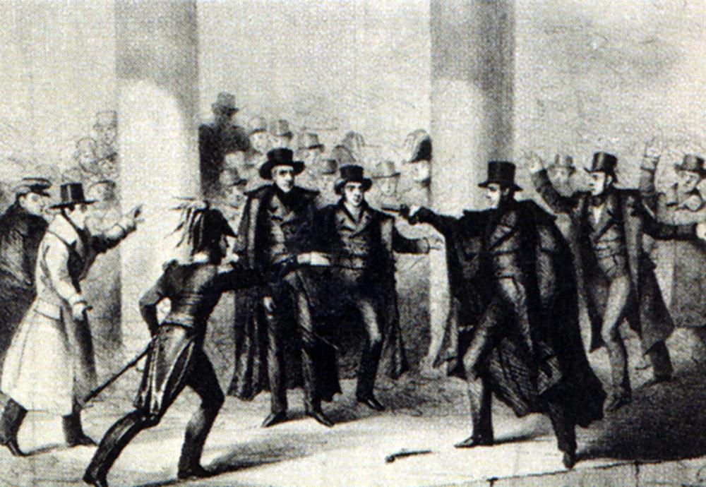 In 1835, Jackson became the first US President on whom an assassination attempt was carried out.