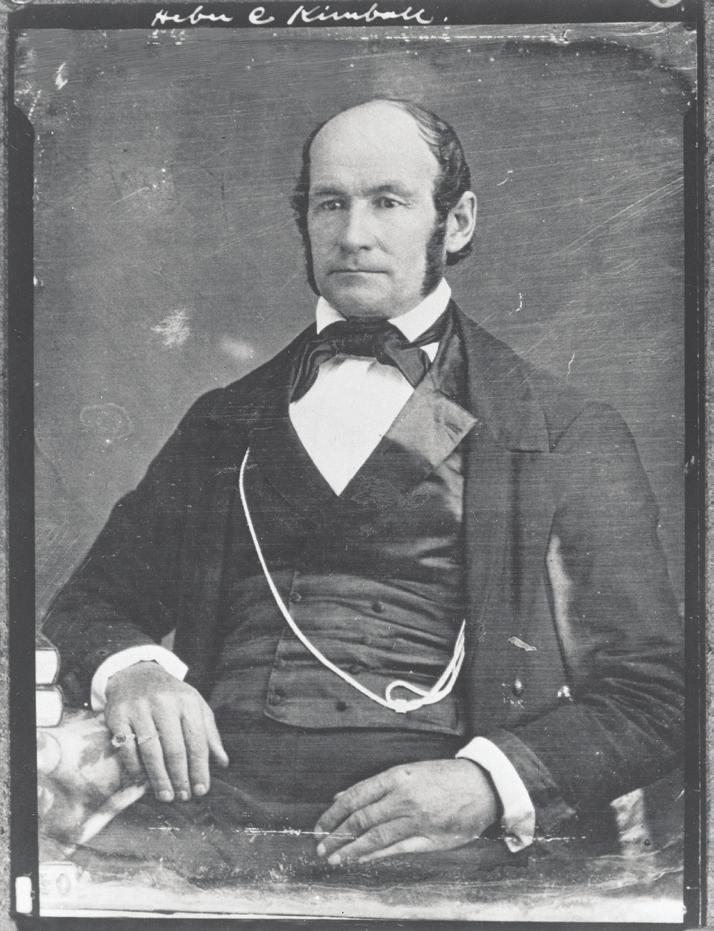 QUESTION 10 OF 11 This is a photograph of Heber C. Kimball, an early leader of the Church. It was allegedly taken in Nauvoo, Illinois, in 1845.