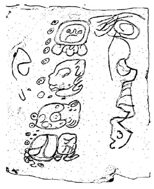 PAGE 4 The Comalcalco Brick (continued from Page 1) on Tortuguero Monument 6 (Gronemeyer and MacLeod 2010).