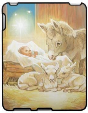 Enough for him, whom cherubim worship night and day, A breast full of milk, and a manger
