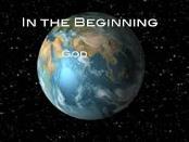 Unit I: The Beginnings of the World Sept. 2 The First Days of Creation Gen. 1: 1-13 Sept. 9 Creations in Sky, Sea, and Land Gen. 1: 14-25 Sept. 16 The First Man Gen.