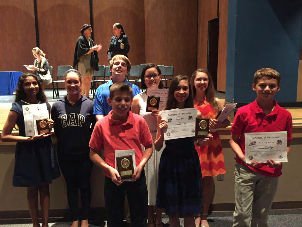 Manatee County Science Fair Winners Last week our students did very well during the awards ceremony for the Manatee County Science Fair.