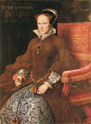 BCP revised 42 Articles 1553 Mary Tudor becomes Queen