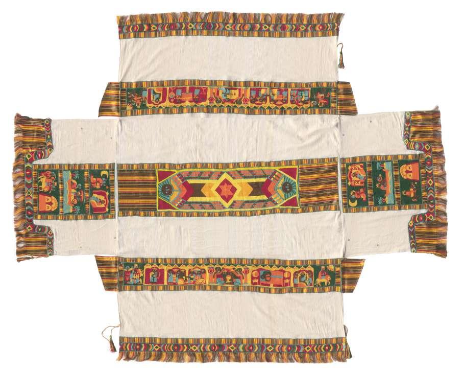 Figure 2 Ido Michaeli, Ethiopian Curtain of the Ark, 2012, Handmade