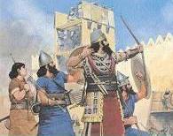 Invasion from the North Assyrians 722 BC Sennacherib
