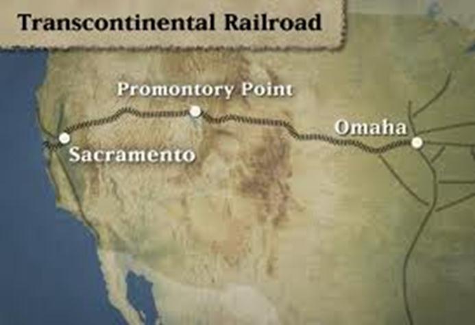Transcontinental Railroad After the Civil War construction dramatically expanded To encourage
