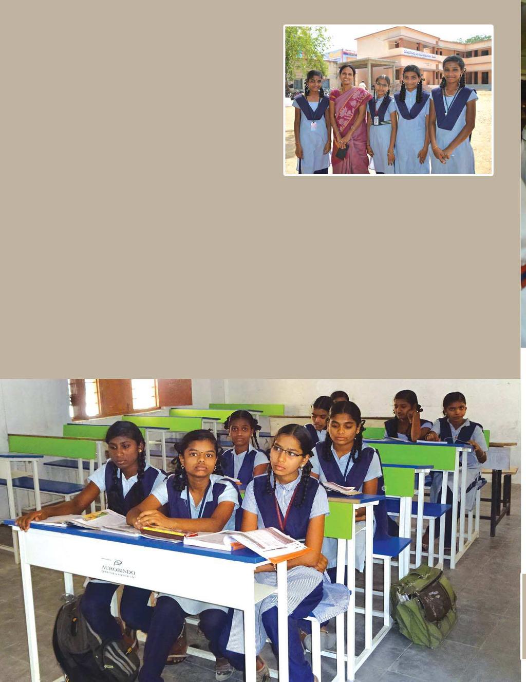 Education Towards Promoting Education Aurobindo given 3500 Dual Desks to various Government Schools located in 4 mandals (Gambhiraopet, Yellareddy, Mustabad and Sircilla ) of Rajanna Sircilla