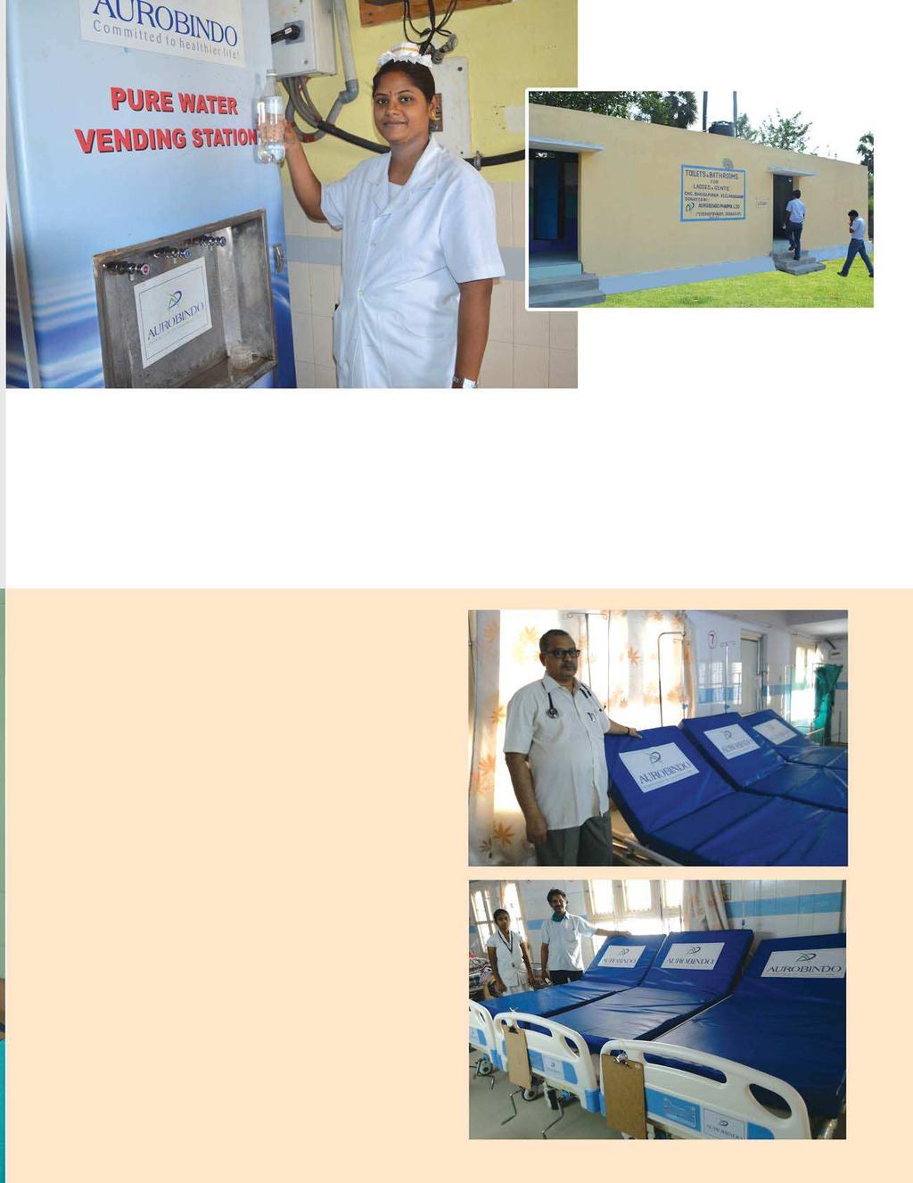 A nurse, Udayalakshmi from Bhogapuram (Vijayanagaram District) said, About 300 patients visit our health centre daily.