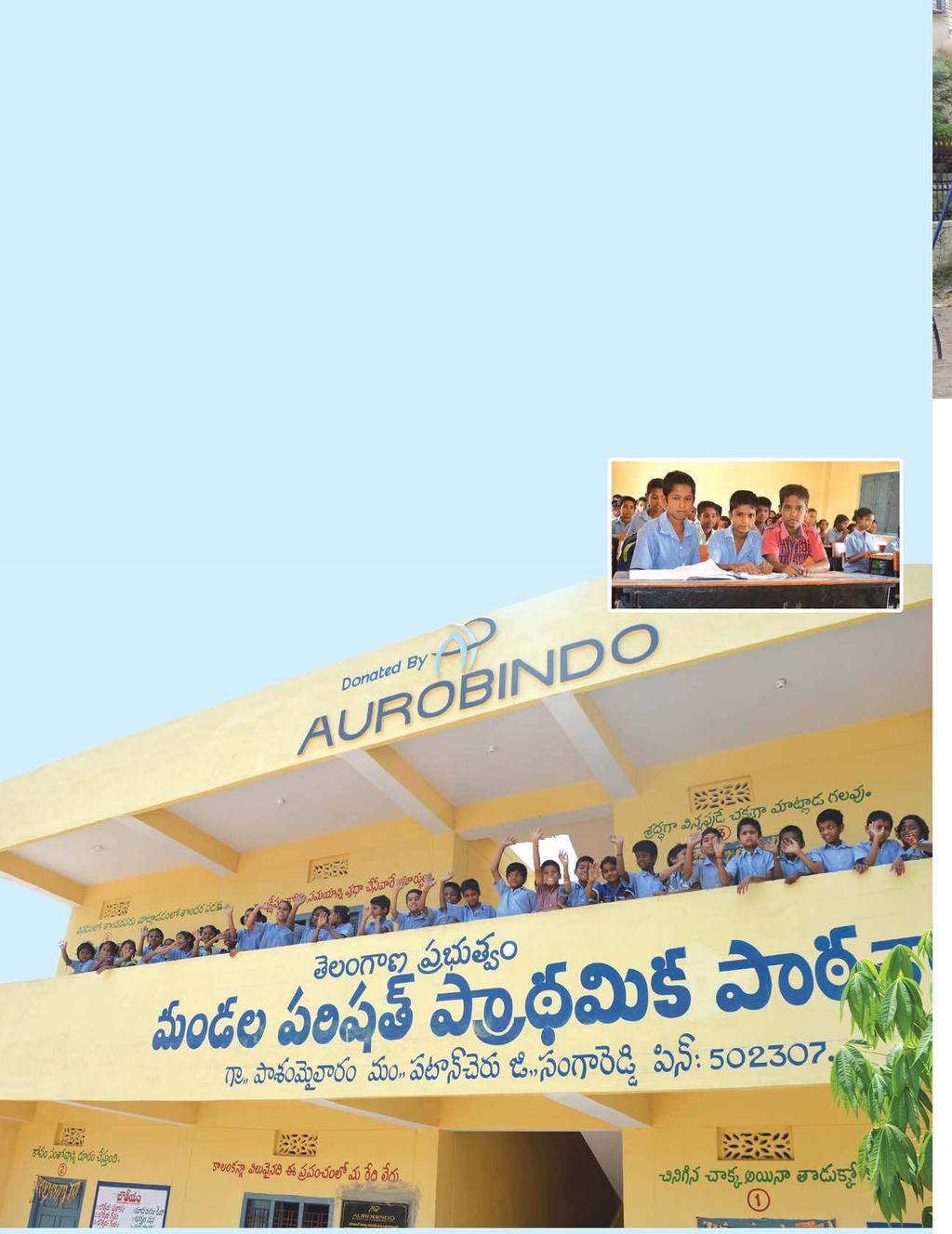 Towards Promoting Education constructed Additional Class Rooms at various Government Schools, Located in villages of Telangana State.