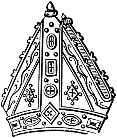 The Mitre A Special Hat The Mitre is a symbol of the bishop s authority.
